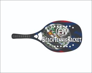 Raquettes de beach tennis et de padel sur mesure, face 100% verre, poignée en fibre de carbone, poids 320-340g, personnalisation de votre logo et de vos combinaisons de couleurs - Product Image 5