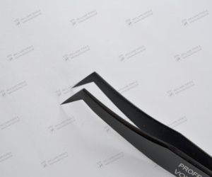 Pincettes professionnelles 75 degrés pour Extension de cils, pinces à épiler, Type L, pour étiquette privée, pincettes pour Volume et Isolation - Product Image 5