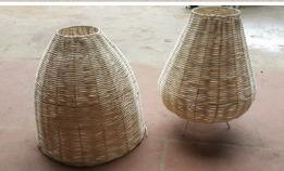 Usine Artisanat Décor À La Maison De Luxe Pendentif Lumière Rotin Abat-Jour Lustre Fantaisie Lampes pour Décoration Murale Table À Manger Napperons - Product Image 3