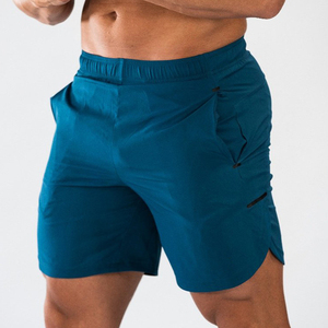 2023 nuevo diseño anti vaciado entrenamiento pantalones cortos de sudor de entrenamiento personalizado dos capas pantalones cortos de gimnasio para hombres pantalones cortos de sudor unisex - Product Image 1