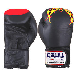 Guantes de Boxeo de Piel Auténtica con Color Personalizado - Múltiples Tamaños (6oz-16oz) para Adultos - Product Image 2