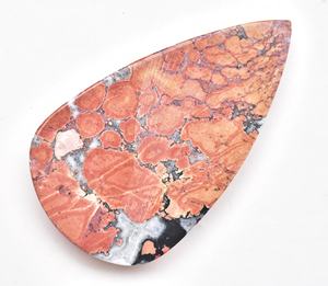 Piedra Natural de jaspe para hacer joyas, cabujones de jaspe Natural de alta calidad, mendrítico, Gema de jaspe para hacer joyas, Gema suelta hecha a mano - Product Image 4