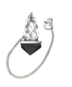 Get Online Black Agate 2 Pcs Pendulums : Black Agate 2 Pcs Pendulums for Sale - Product Image 1