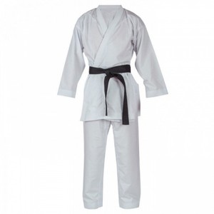Uniforme de karaté en coton blanc neige pur - Product Image 1