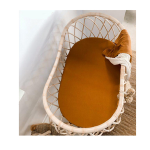 100% Organic Cotton Bassinet Sheets Exporter - Product Image 1