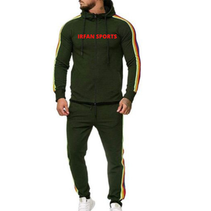 การออกแบบใหม่ Tracksuit กล้ามเนื้อ Hoodie/กางเกงสกินนี่สุดในสีฟ้าอ่อน - Product Image 1