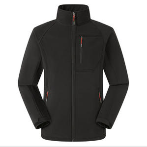 Chaqueta de 3 capas con logo personalizado para hombre, tela suave impermeable, para trabajar al aire libre, precio barato, venta al por mayor - Product Image 4