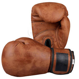 Guantes de Boxeo Profesionales Personalizados con Logotipo, de Piel Sintética PU de 8oz y 12oz, Transpirables, Ecológicos, Ajustables y Cómodos para Adultos, Artes Marciales - Product Image 1