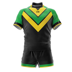 OEM Rugby League Uniforms Custom Name Number Football Wear Sublimated Rugby Jersey - Product Image 6