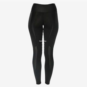 Mallas de montar personalizadas de alta calidad para mujer, pantalones de 4 vías, ropa ecuestre elástica, fábrica al por mayor, mallas para montar a caballo - Product Image 4