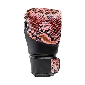 Gants de boxe en cuir de haute qualité pour hommes 8oz et 12oz Concevez vos propres gants de frappe Muay Thai MMA Gants de boxe Kick - Product Image 5