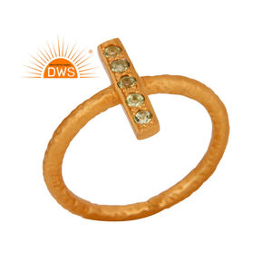 แหวนเงินแท้ทรงเจ้าหญิงประดับพลอยเพอริดอตธรรมชาติแบบซ้อนได้สำหรับผู้หญิง งานขายดีประจำปี 2026 เหมาะสำหรับงานปาร์ตี้ - Product Image 1