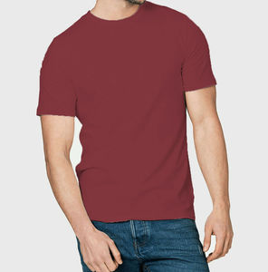 Camisetas lisas con impresión personalizada para hombre, camisetas en blanco en diferentes colores con servicio de impresión personalizado - Product Image 4