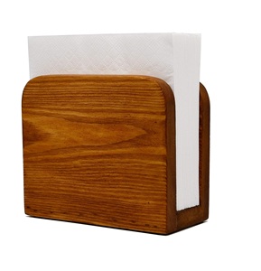 Porte-serviettes en bois blanc, pour Table, Restaurant et boîte de rangement, taille personnalisée - Product Image 6