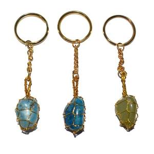 Onyx cayó piedra de llavero | Llavero piedra llavero - Product Image 1