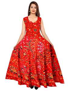 Jaipuri coton anarkali kurti - Product Image 2