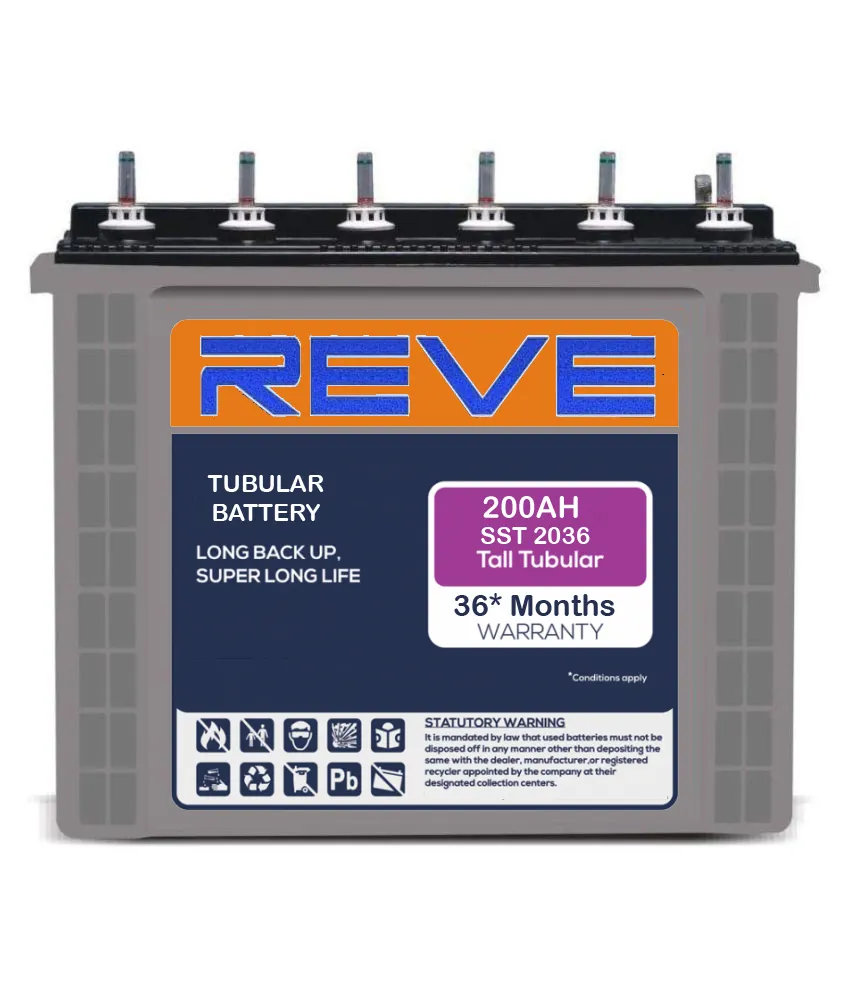 Reve Batterie solaire tubulaire de haute qualité Batterie tubulaire robuste 12V 200AH à cycle profond sans entretien pour l'Algérie Meilleure vente