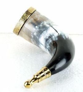 Tasse en corne de gravure de bateau VIKING de haute qualité - Product Image 5