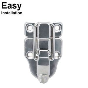 high security HC259 galvanizing nickel hasp <b>lock</b> for hot-selling flight case accessories hardware fitting hot <b>small</b> <b>locks</b> - Product Image 1