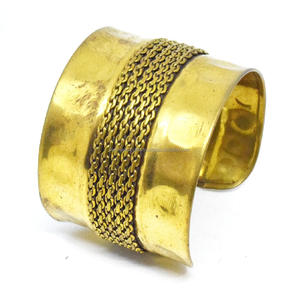 Diwali 2026 Spring and Autumn Chunky Brass Open <b>Bangle</b> 8mm Horn Bone Texture Design Multi Color <b>Bracelet</b> for Women - Product Image 5