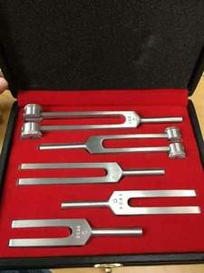 Horquilla 3 uds de aleación de aluminio de plata neurológico tenedor y martillo de percusión conjunto juego de horquillas de afinación - Product Image 4