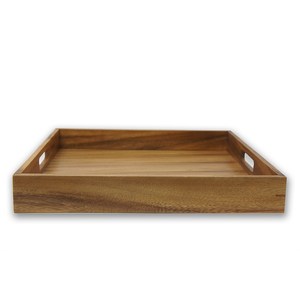 Bandeja Rectangular de madera para servir comida y té, de último diseño moderno, estilo único - Product Image 3