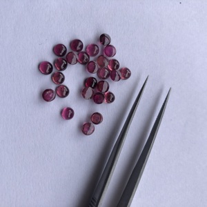 6mm Naturel Rose Tourmaline Lisse Rond Lâche Calibré Cabochons Fournisseur Boutique En Ligne Maintenant À Usine Meilleur Prix DIY Alibaba - Product Image 2