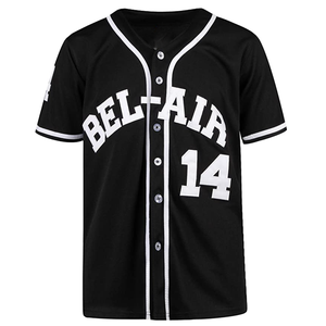 Maillots de baseball et de softball personnalisés avec logo imprimé, séchage rapide, vierges, pour hommes et femmes, maillots de baseball sublimés, vente en gros - Product Image 3