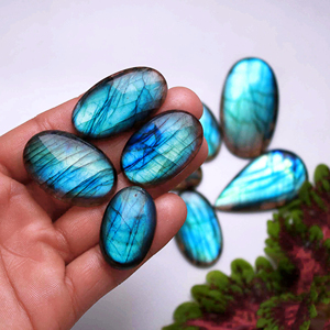 Amlongueur — cabochon de perle en cristal labradorite, vente en gros de cristaux, pierre, prix mignon animal mignon, en résine - Product Image 3