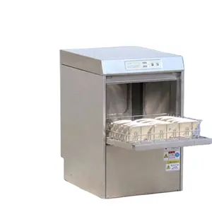 Commercial Industrial Electric And Gas Powered Countertop Dishwasher Machine Stainless Steel For Restaurants And Hotels