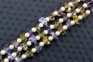 นักเก็ตพลอยอเมทรินธรรมชาติเกรด AAA 21ชิ้นที่สวยงามสำหรับทำเครื่องประดับลูกปัดหิน - Product Image 2