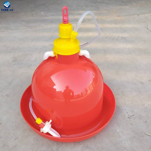 Bevitore di pollo rosso bianco Plasson bevitore grande capacità per fattoria distributore automatico di acqua potabile in plastica per pollame automatico 10 - Product Image 3