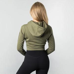 Sudaderas con capucha para mujer, top corto de alta calidad con diseño personalizado, novedad - Product Image 3