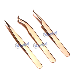 Professionnel Vente Chaude Logo Personnalisé Nouveau Design En Acier Inoxydable De Haute Qualité 12cm Volume Pince À Cils Pointe Pointue Cils - Product Image 4