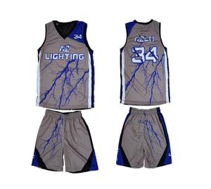 Uniforme de basket-ball personnalisé par sublimation, réversible, bon marché, nouveau design en jersey, vente en gros, - Product Image 3