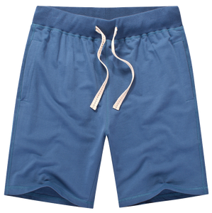 Logo personnalisé été décontracté Gym Shorts pour hommes noir coton avec motif solide dernier sport polaire Shorts avec poche à cordon - Product Image 4