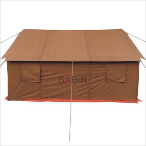 Tienda de lona de algodón para acampada familiar, tienda de campaña grande de estilo veraniego para acampada en el desierto, precio al por mayor, suministro de fábrica - Product Image 3