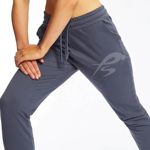 Pantalon de jogging en molleton de coton pour femme, avec poches, décontracté, confortable, pour l'entraînement, écologique, séchage rapide - Product Image 3