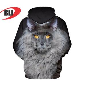 Sudadera con Capucha Personalizada para Hombre, Diseño a Cuadros, Sublimación, Deportes de Invierno, Tela 100% Poliéster, Logotipo Personalizado, Antiarrugas, Secado Rápido, para Hombre y Mujer - Product Image 2