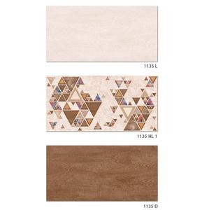 กระเบื้องผนังเซรามิกเคลือบพื้นผิวทนกรดสีน้ำตาล30x60cm - Product Image 1