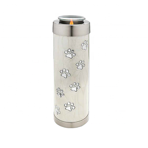 White Keepsake Pet Cremation <b>Scattering</b> <b>Tube</b> Urns With Customized Color Size and Packing Option - Product Image 1