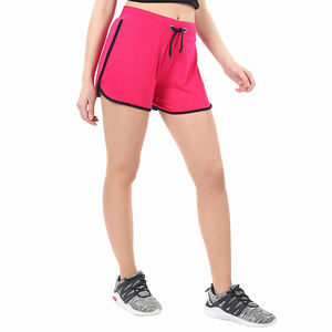 Short de Yoga pour femmes, couleur rose, coton et Polyester, haute qualité, 2022 - Product Image 4