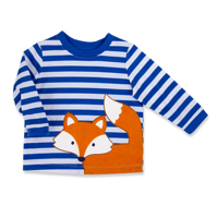 Vêtements d'été pour enfants, imprimés renard mignon, personnalisés, vêtements de maison pour garçons