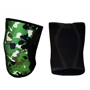 Marque privée de manchon de genou de 7mm de Squat de poids lourd des femmes pour la fonction de protection de dynamophilie de musculation d'haltérophilie de gymnastique - Product Image 4