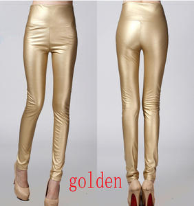 Hot Sale Custom Leather <b>Legging</b> Leather Women <b>Legging</b> Fashion Autumn thin <b>Fleece</b> Soft - Product Image 5