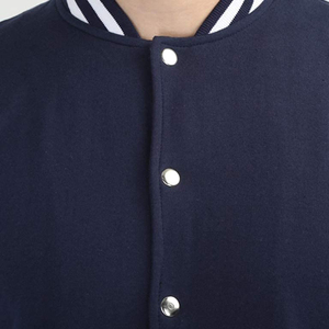 ที่กำหนดเองขายส่ง100% โพลีเอสเตอร์ซาตินตัวแทนบอมเบอร์เบสบอลฤดูหนาวแจ็คเก็ตป่าไม้ผู้ชายแจ็คเก็ตบวก - Product Image 4