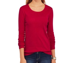 Camiseta de manga corta informal ecológica de algodón orgánico transpirable de talla grande para mujer con diseño personalizable - Product Image 4