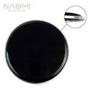 NAOMI 8inch Polyester Film Skin Drum Skin Banjo Head Skin Replacement Parts for Banjos&Drums White/Black