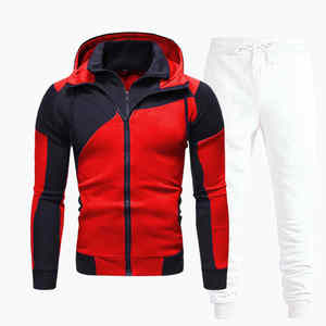 Sweat-shirt à capuche pour hommes, survêtement 2 pièces, personnalisé, pour Jogging, décontracté, vente en gros, - Product Image 3