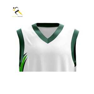 Alta calidad 100% poliéster niños baloncesto Jersey nuevo diseño uniformes conjuntos Rafel Mart Industrie barato - Product Image 3